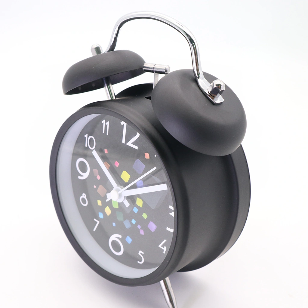 Good Quality Bed Alarm Clock Black Table Kids Clock