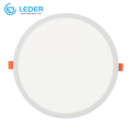 LEDER Recessed White 6W LED Panel Light