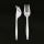 Wrapped Eco Friendly Disposable Eco Fork and Spoon Set Cutlery Disposable Dinnerware sets