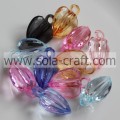 12 * 16 * 23MM Clear Transparent Grade A Acryl Herz Charm Perlen Kauf