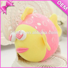 Cheap Fish Toys/Plush Clowns Fish/Soft Toys For Crane Machine