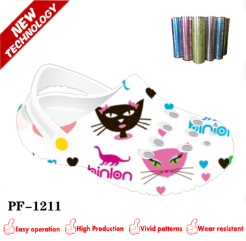 Vivid patterns heat cartoon 3D Transferring Film