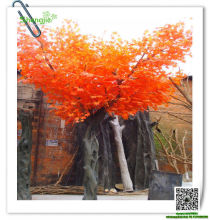 SJFS-03 artificial ornamental plants large artificial red maple tree artificial autumn tree