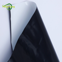 150micron anti uv poly film black white film