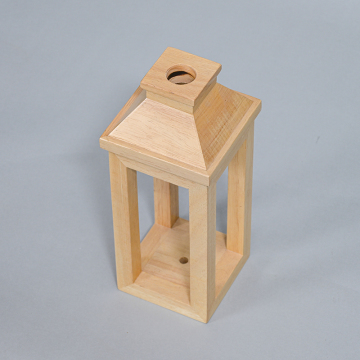 Modern Table Lamp Base with Wooden Finish