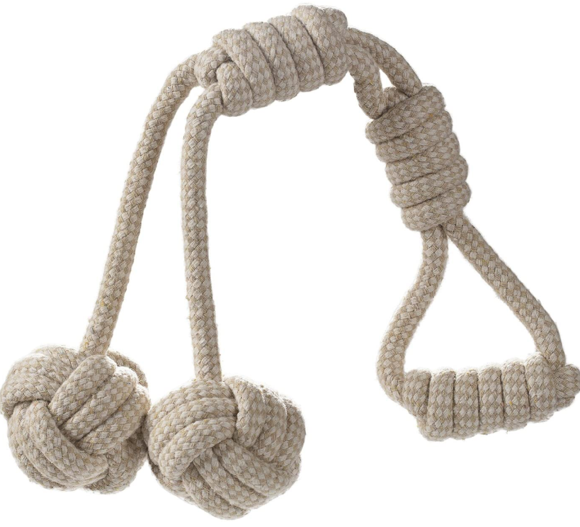 Jouet en corde tressée en coton Cotton Braided Rope Toy