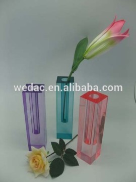 Crystal Acrylic Flower Vases
