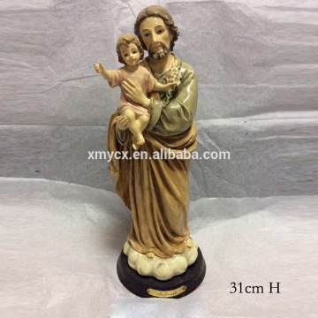 Religious home decoration figure christian resin craft for sale