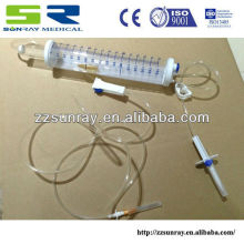 Professional iv infusion set with burette