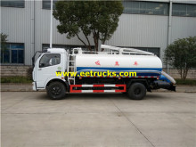 DFAC 5 Ton Vacuum Sucker Trucks