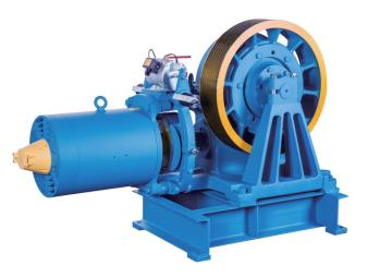 VVVF Drive Geared Elevator Traction Machine (YJ245-B)