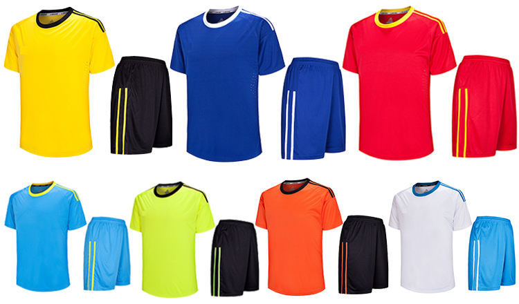 Top Quality Soccer Jerseys Sport Wear Manufacturer Football Jersey Set For Team