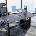 UV leather surface boss desk