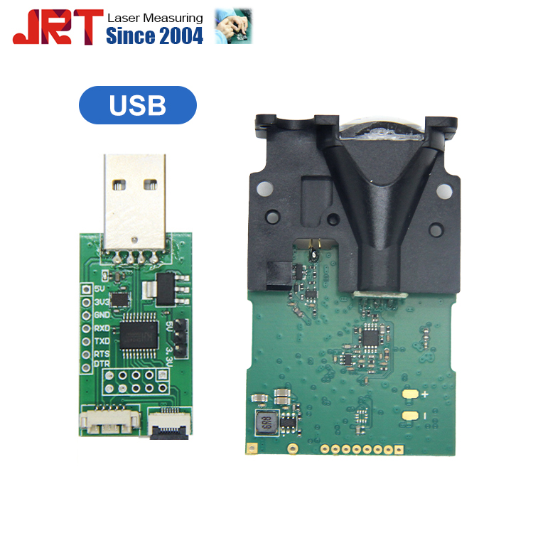 60m USBグリーンデジタル巻尺距離センサー