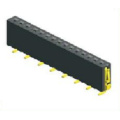 2.54mm Γυναικεία κεφαλίδα Single Row SMT Type H: 8.5