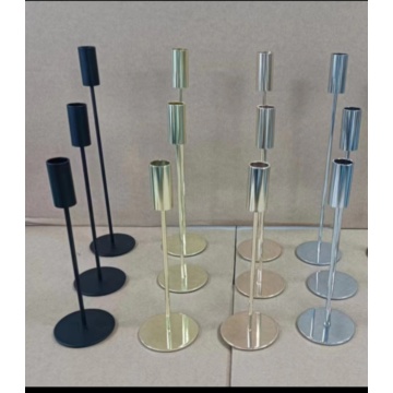 Customized Table Dinner Decorative Metal Candlestick Holder