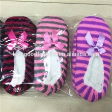 2016 Knitted Home Slipper Socks Knitting Indoor Ballet Shoes for Women