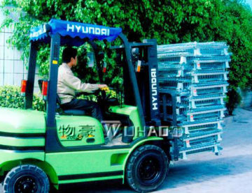 Recycle warehouse wire mesh cage