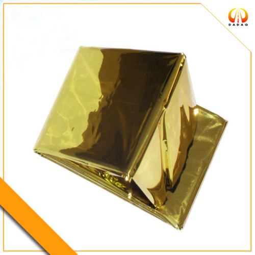 gold/silver thermal foil emergency blanket