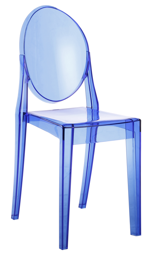 crystal ghost chair