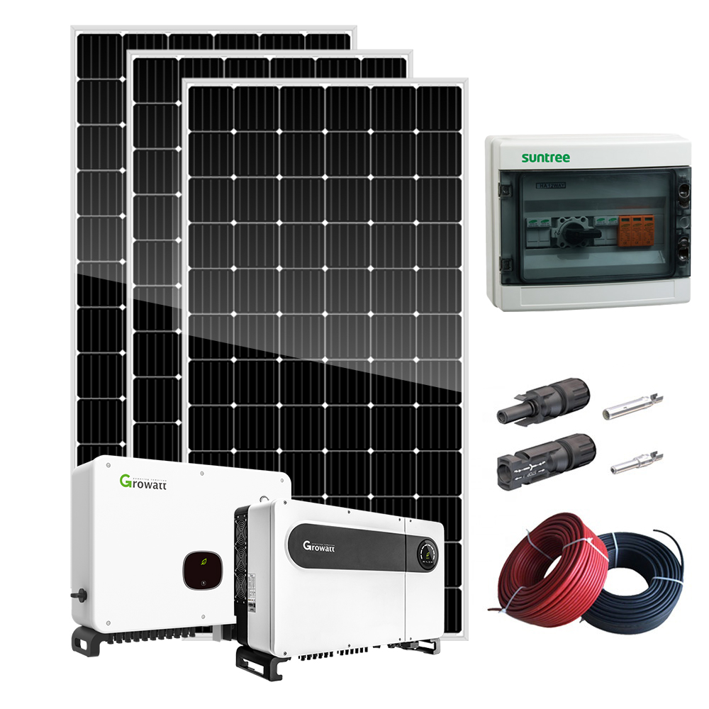 Hocheffizientes 5-kW-Solarkit für alternative Energie