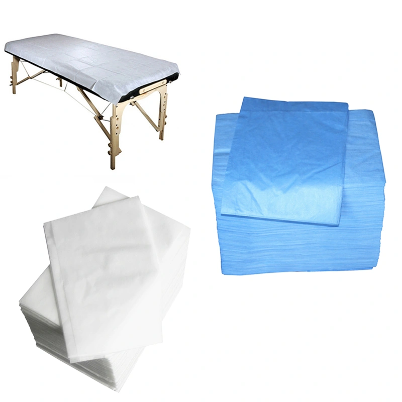 Nonwoven PE Coated Disposable Medical Tattoo Chair Bed Sheet Cover
