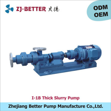 I-1B Thick Slurry Pump/ paste sewage pump/chemical pump for Defence Construction