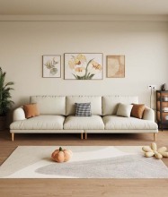 Italian High Leg Corner Sofa Set