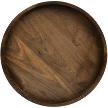 Round Wooden Tray Wood Tier Tray For Food