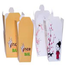 Kraft paper take away box