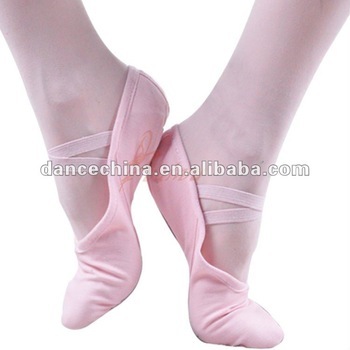 09D5B201 High Quality Canvas Split Soft ballet shoes wholesale