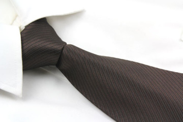 Solid Coffee Color Necktie