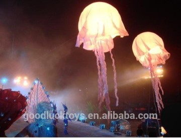 decoration led light jellyfish for party decoration, inflatable jellyfish balloon