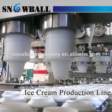 Different capacity industrial icecream machine maker