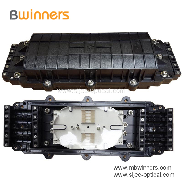 Vertical FOSC Fiber Optic Joint Box 24-144 F