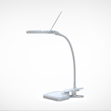 Lighted Magnifying Glass with Stand - Floor Magnifying Lamp for Beauty