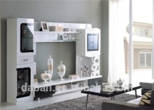 Chinese style latest unique TV cabinet design tv sets