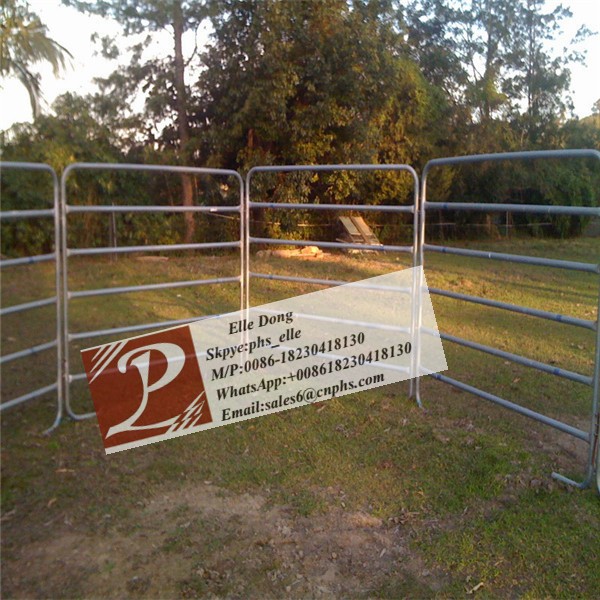 hot galvanized used horse fence corral panels