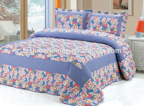Bridal bed cover quilt/luxury famous brand bedding sets king size