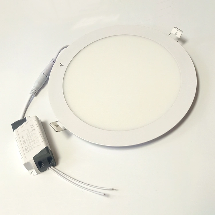 High Quality Ultra Slim Aluminum SMD2835 18W Round LED Panel Light