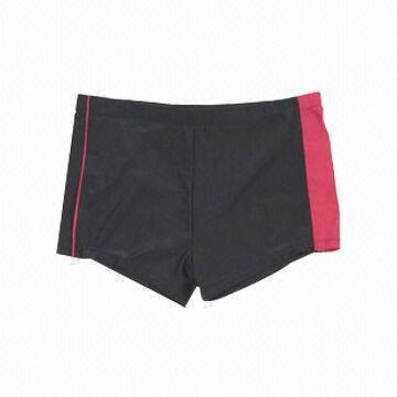 Swimming Shorts in Printed Style, Made of 82% Nylon and 18% Elastane