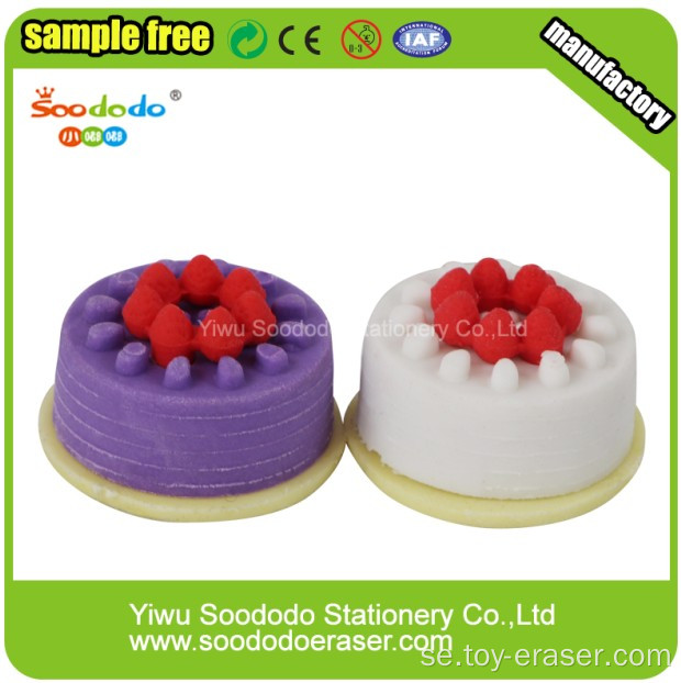 Toy Gift Birthday Cake Eraser