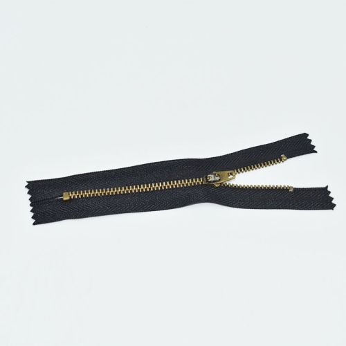 Apparel accessories 10inch brass zippers for sale