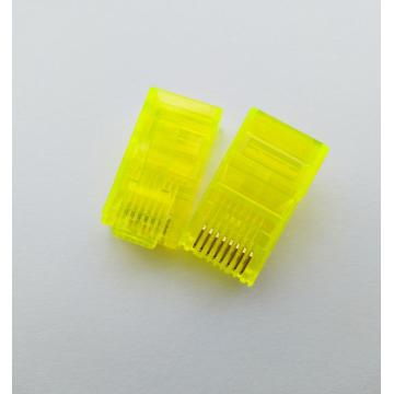 RJ45 8P8C plug CAT5e Kepala kristal