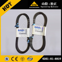 V-BELT 6261-81-6810 pentru motorul Komatsu SAA6D140E-5AG