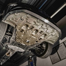 JUNXI 3D Magnesium Aluminum Alloy Chassis Protection Plate for Hyundai SONATA X