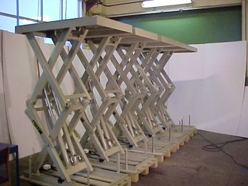 Single post high speed lift