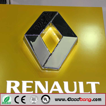 Acrylic Custom Outdoor Advertising Car Accessories Logo