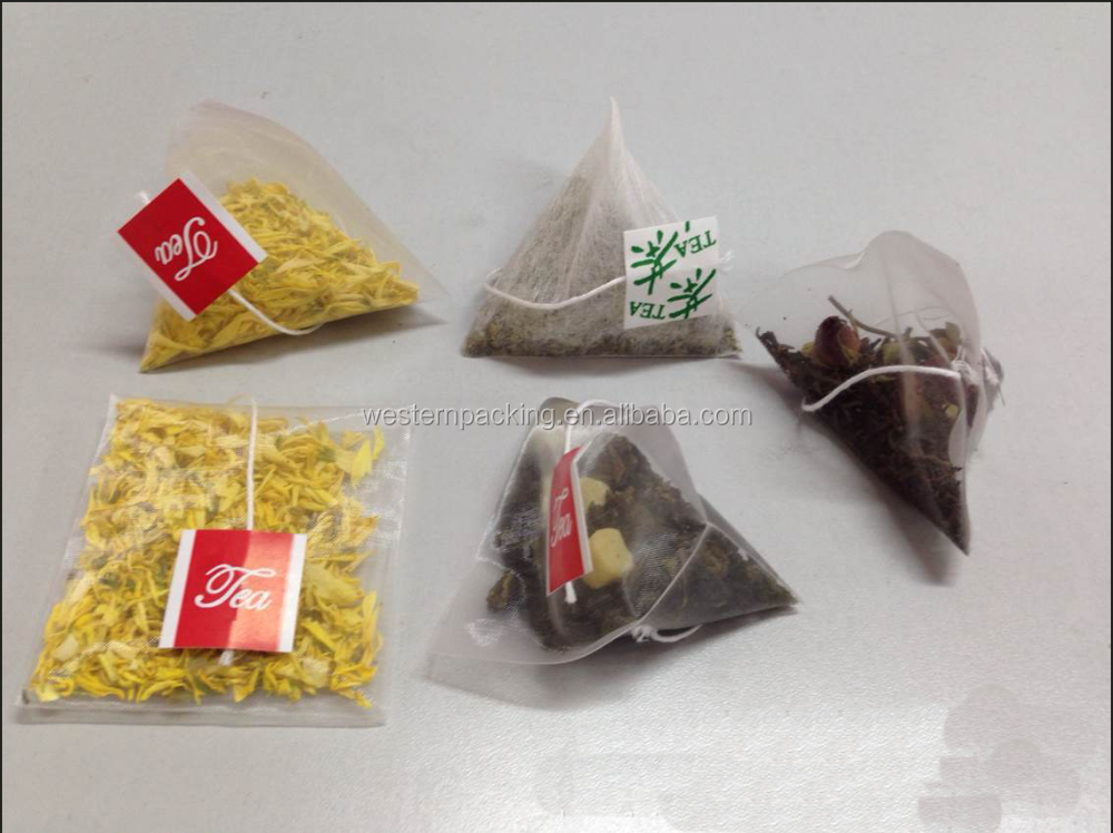 ultrasonic Herbal Triangle Tea Bag Packing Machine, Triangle small tea bag packaging machine
