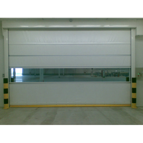 Pintu interior puerta de alta velocidad de pvc